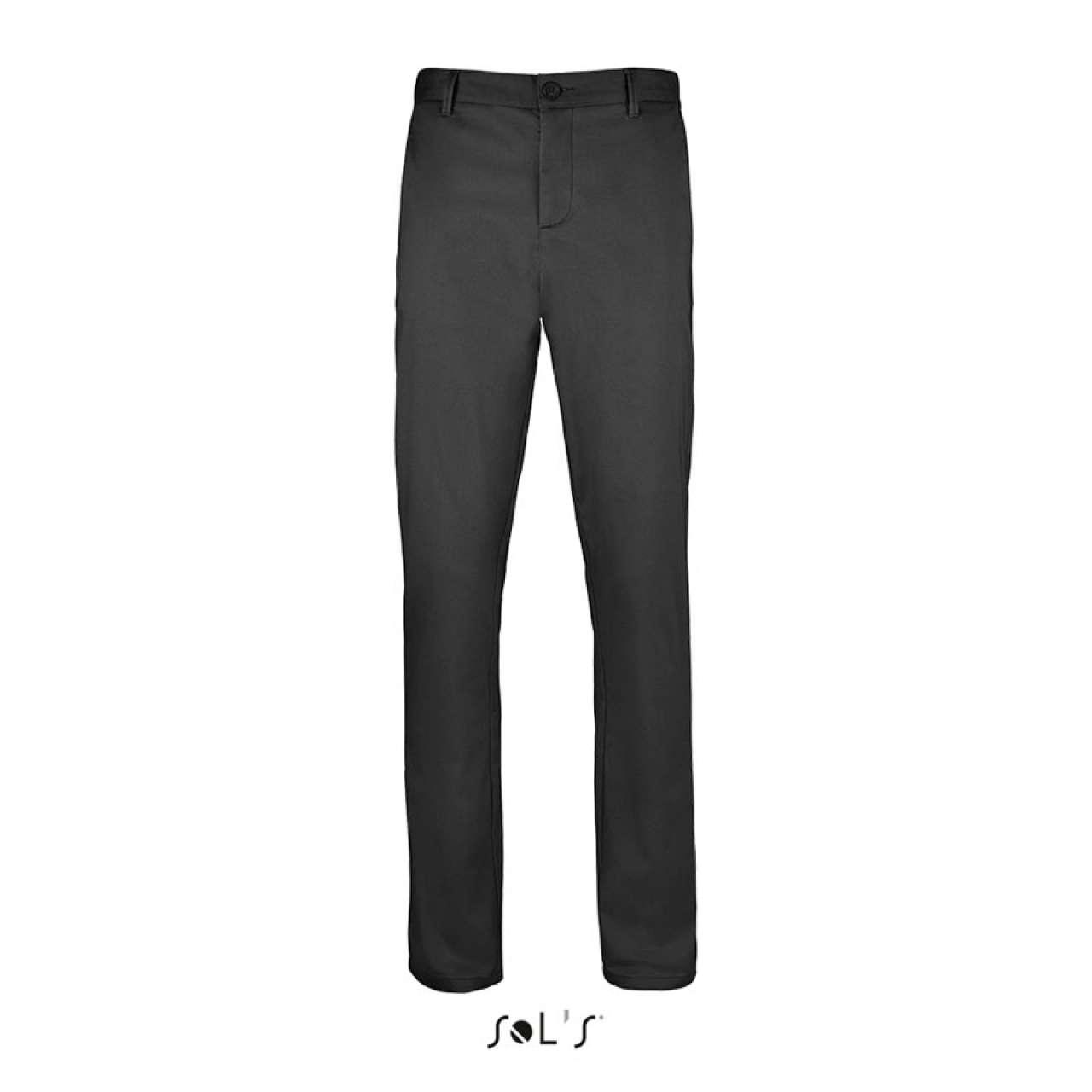 SOL'S JARED MEN - SATIN STRETCH TROUSERS