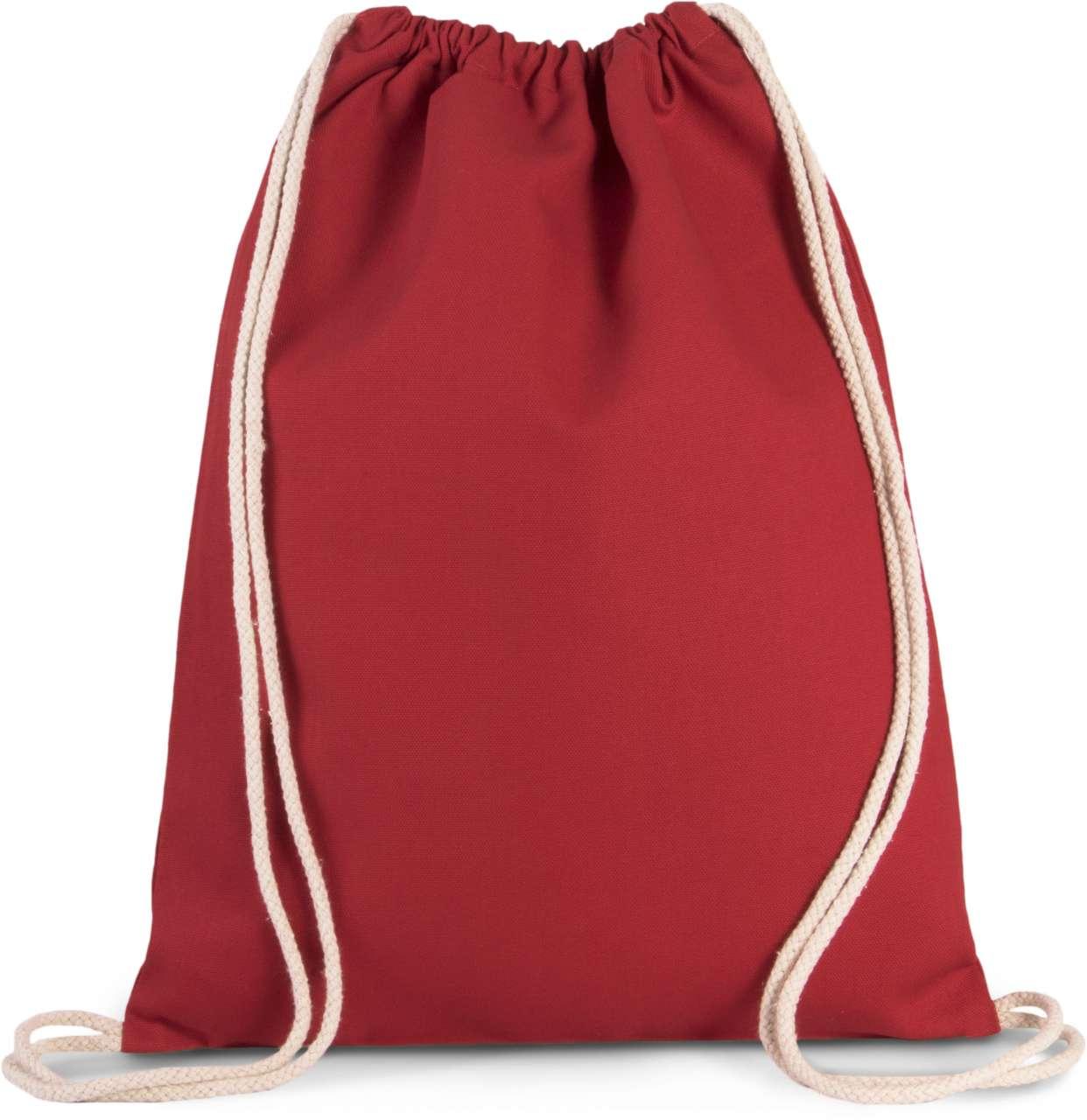 DRAWSTRING BAG WITH THICK STRAPS