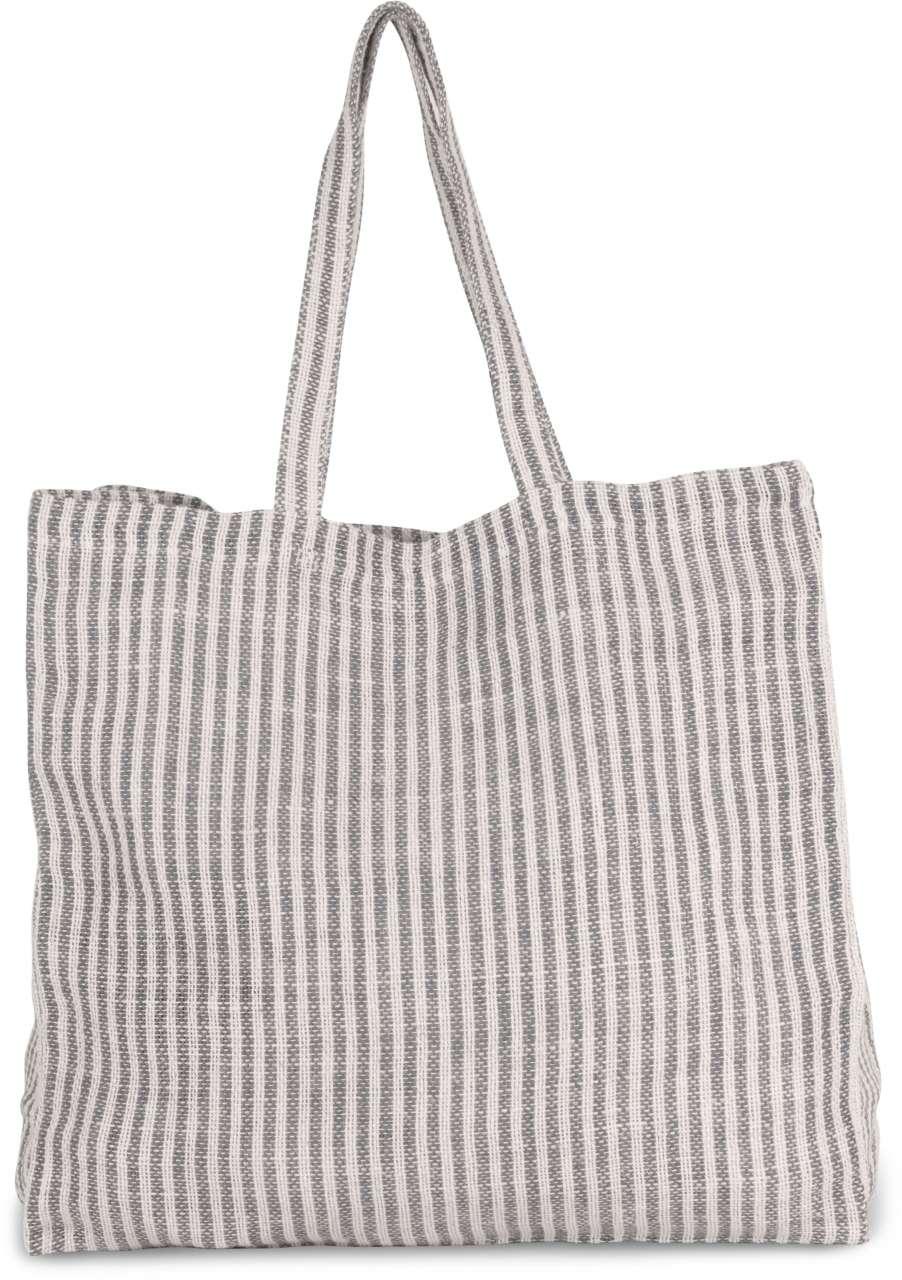 JUCO STRIPED SHOPPER BAG