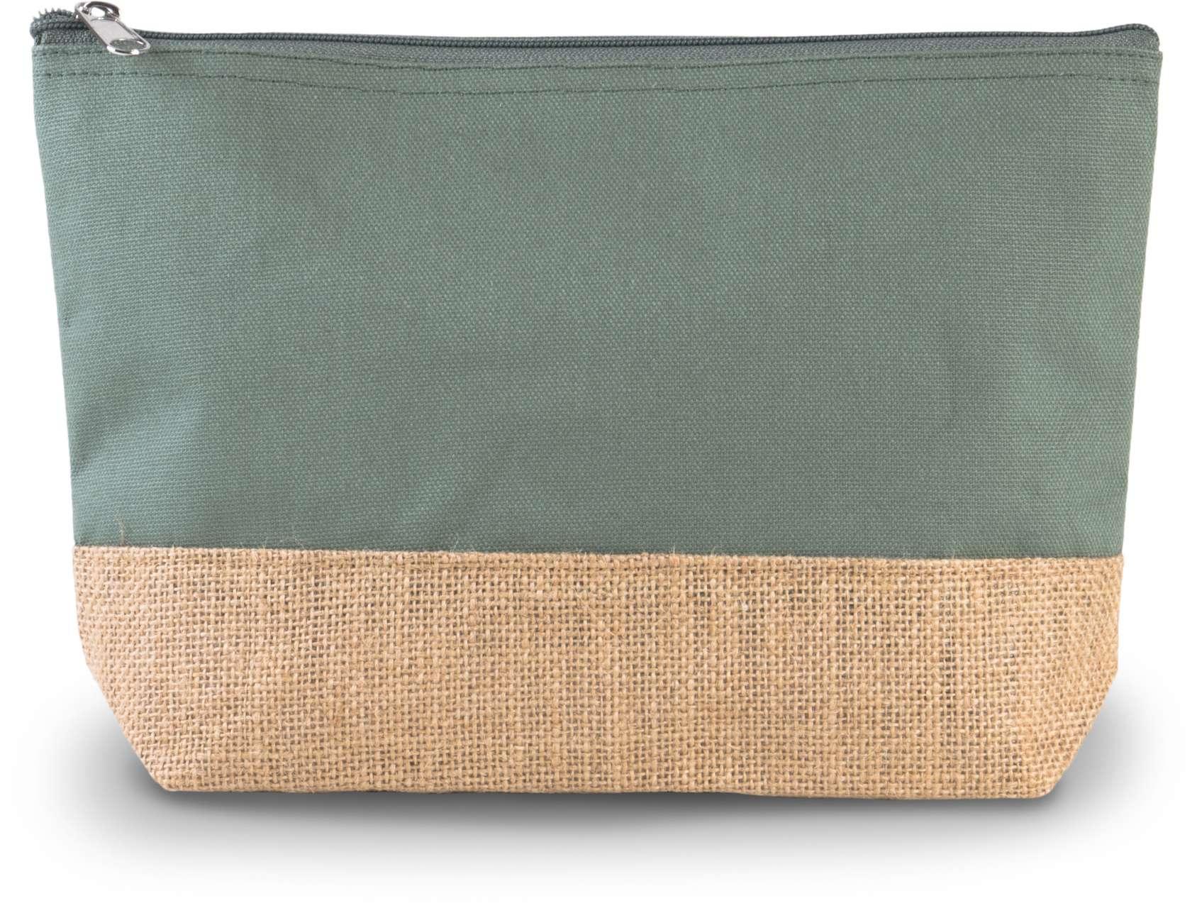 CANVAS & JUTE POUCH