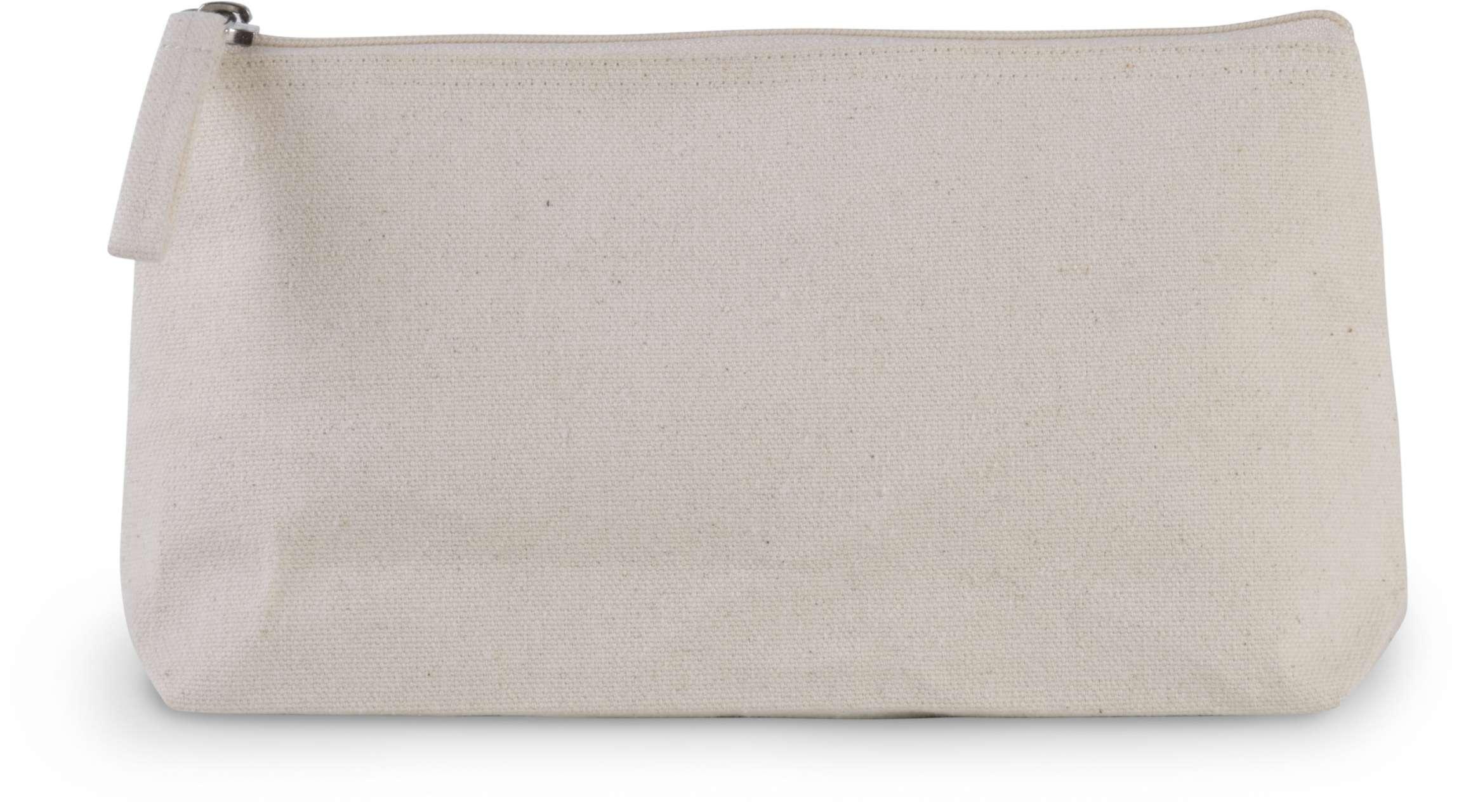 COTTON CANVAS TOILETRY BAG