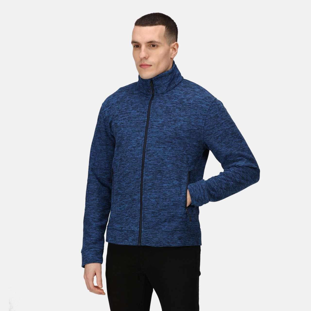 THORNLY MEN - FULL ZIP MARL FLEECE