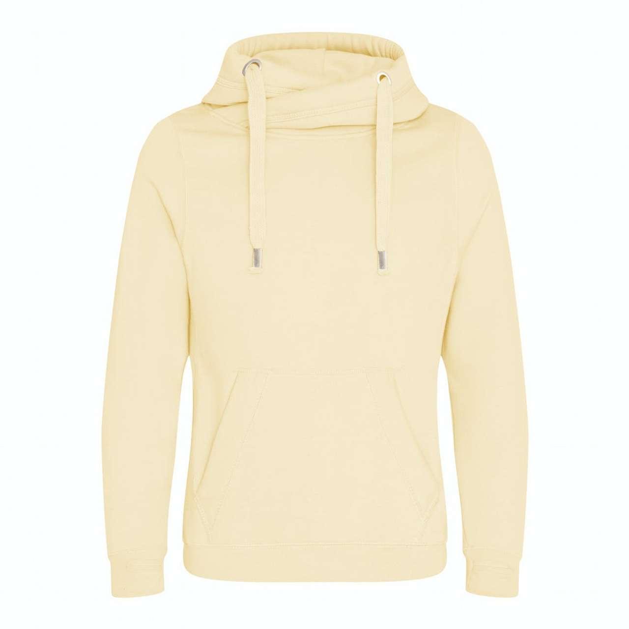 CROSS NECK HOODIE