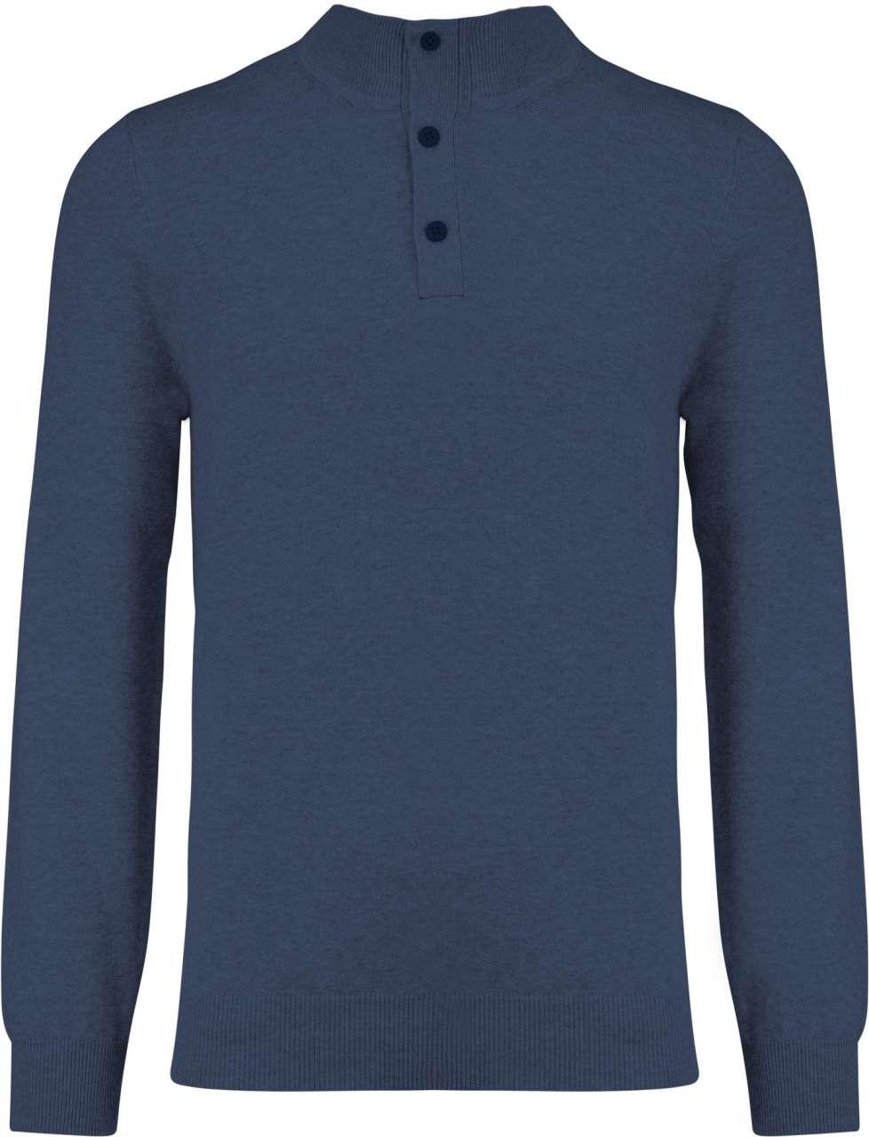 PREMIUM BUTTON NECK JUMPER