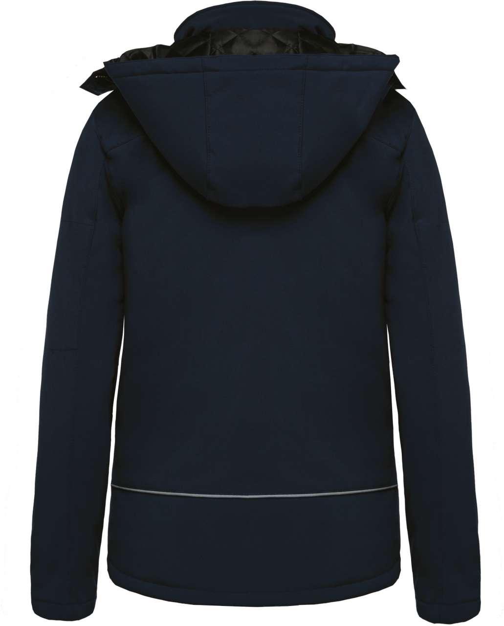 LADIES’ HOODED SOFTSHELL LINED PARKA