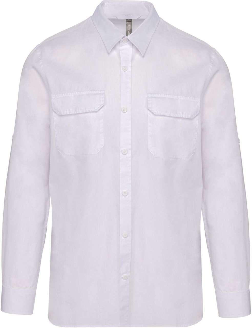 MEN'S LONG-SLEEVED SAFARI SHIRT