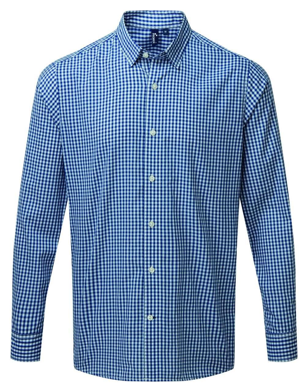 'MAXTON' CHECK MEN'S LONG SLEEVE SHIRT