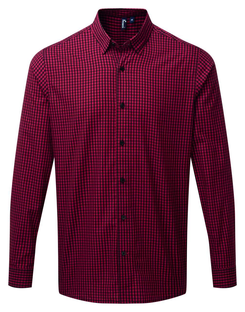 'MAXTON' CHECK MEN'S LONG SLEEVE SHIRT