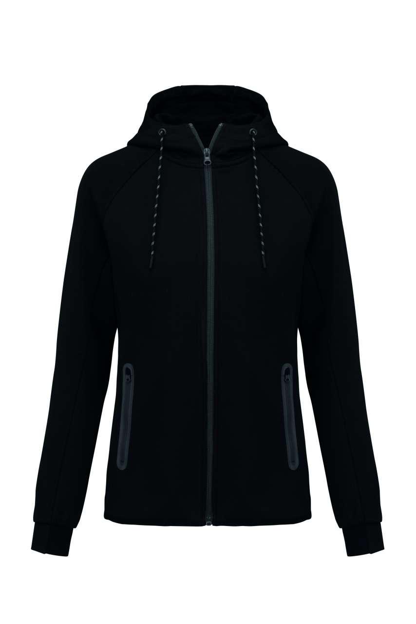 LADIES’ HOODED SWEATSHIRT