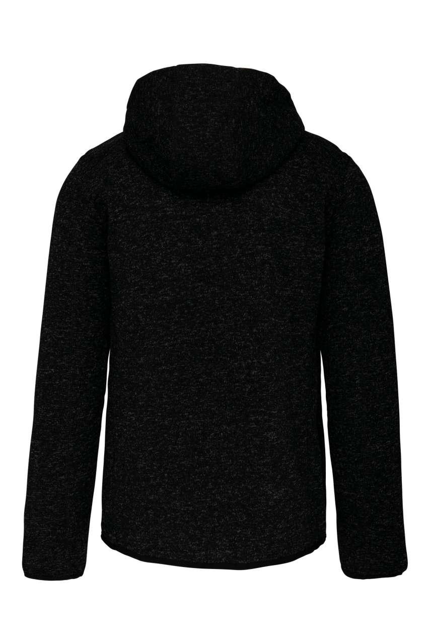 MEN'S HEATHER HOODED JACKET