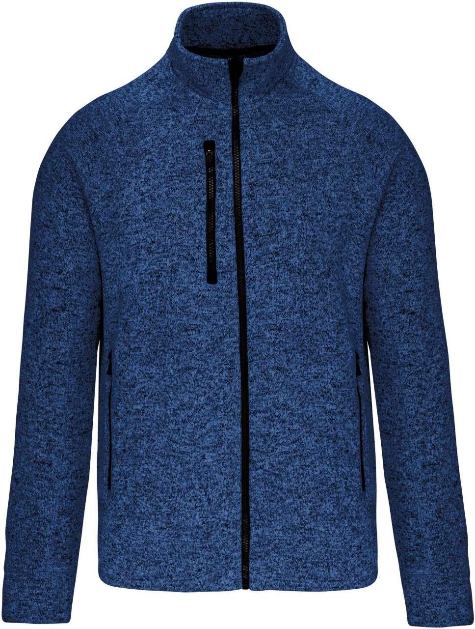 MEN'S FULL ZIP HEATHER JACKET