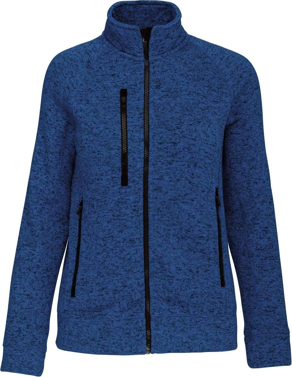LADIES' FULL ZIP HEATHER JACKET