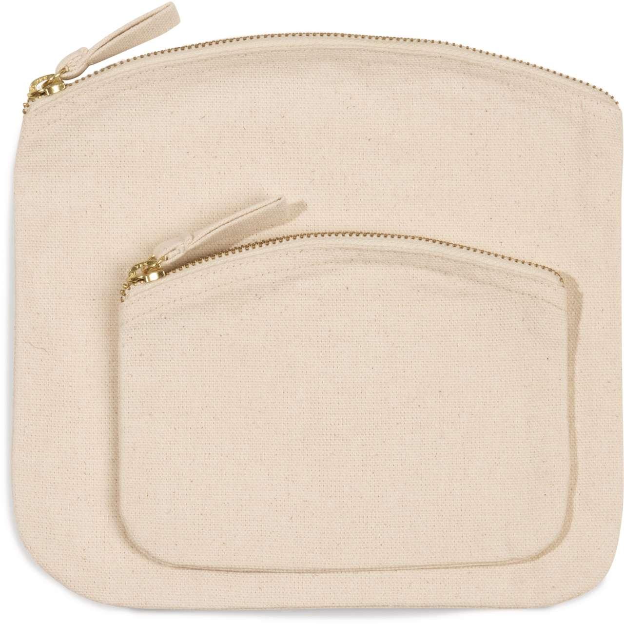 POUCH WITH ZIP FASTENING