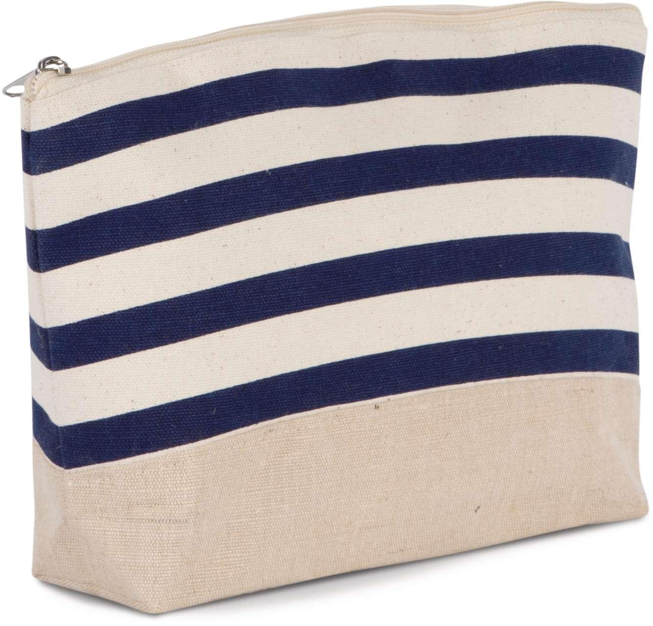 NAUTICAL PRINT ACCESSORIES POUCH