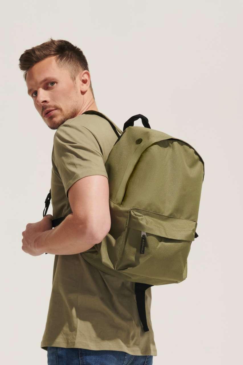 SOL'S RIDER - 600D POLYESTER RUCKSACK