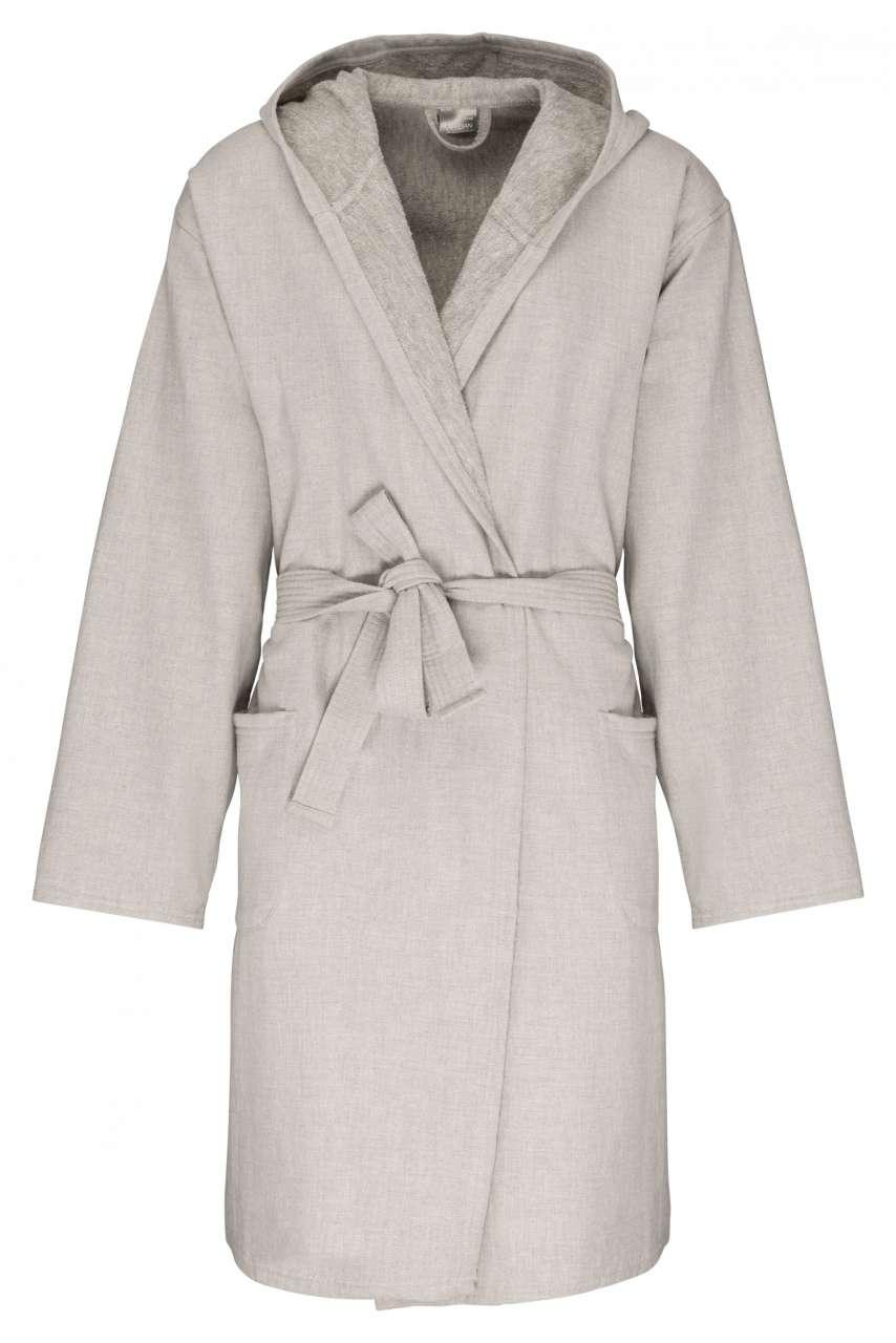 ORGANIC HOODED BATHROBE