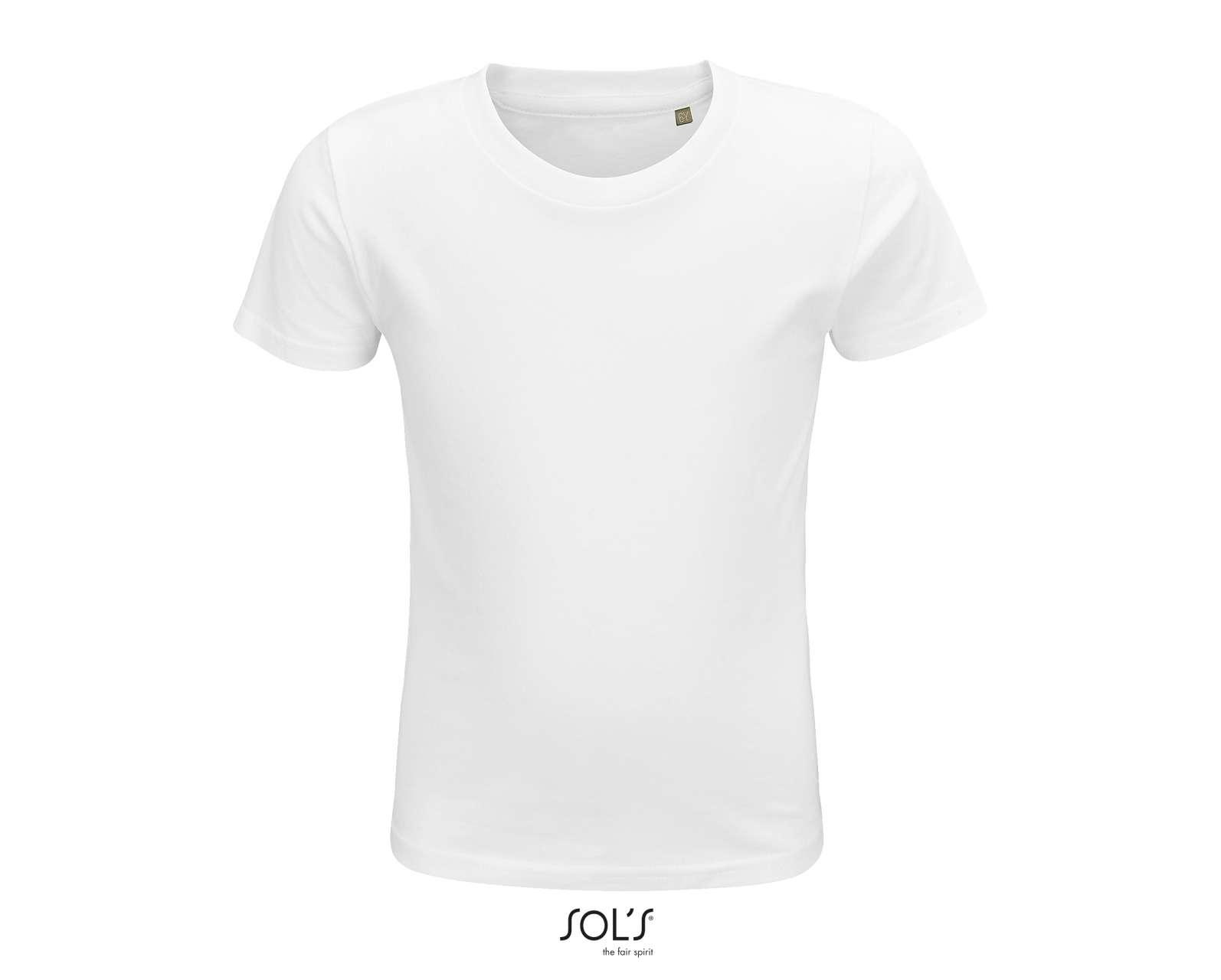 SOL'S CRUSADER KIDS - ROUND-NECK FITTED JERSEY T-SHIRT