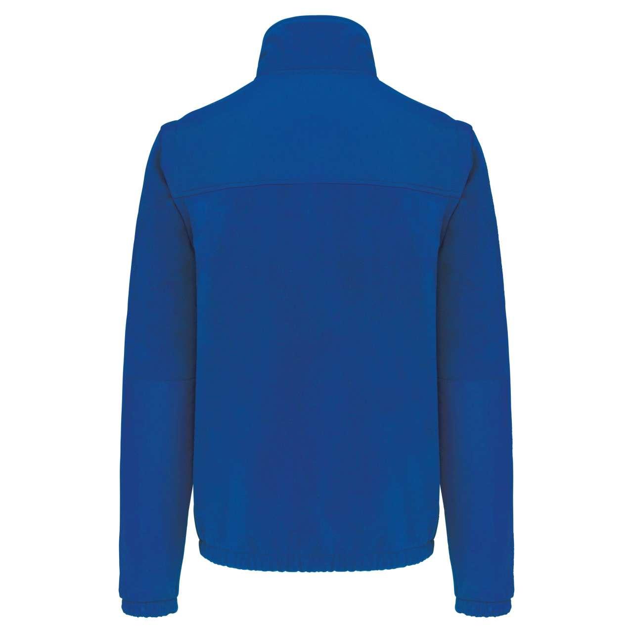 FLEECE JACKET WITH REMOVABLE SLEEVES