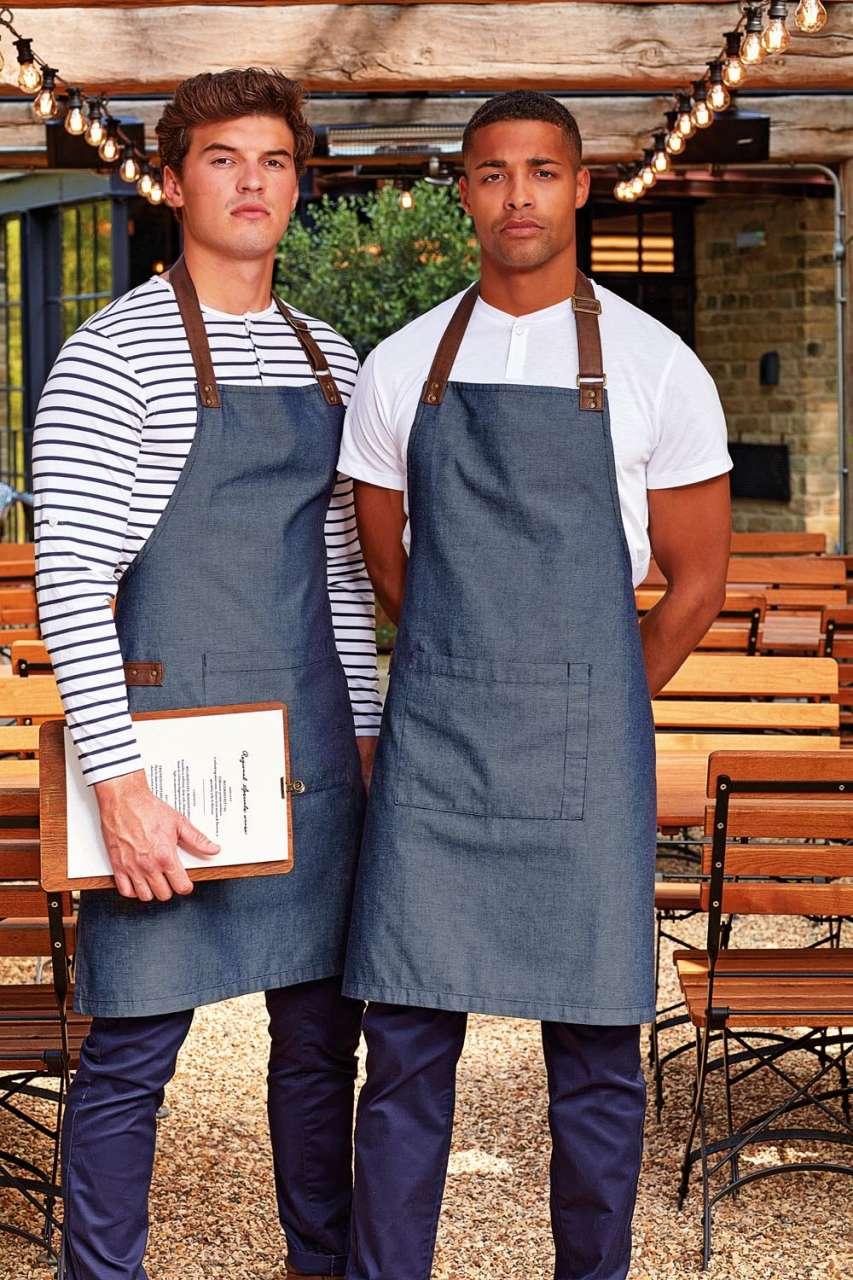 ‘ANNEX’ OXFORD BIB APRON