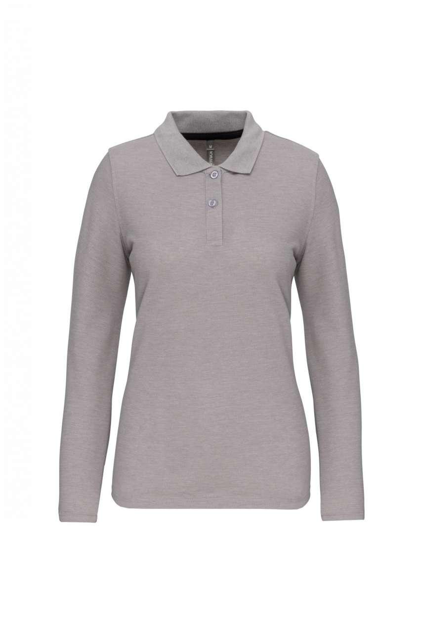 LADIES' LONG-SLEEVED POLO SHIRT