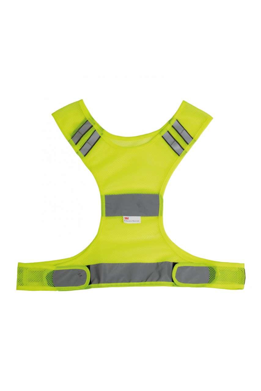 FLUORESCENT MESH SPORTS VEST