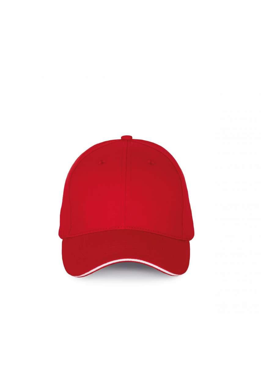 CAP WITH CONTRASTING SANDWICH PEAK - 6PANELS