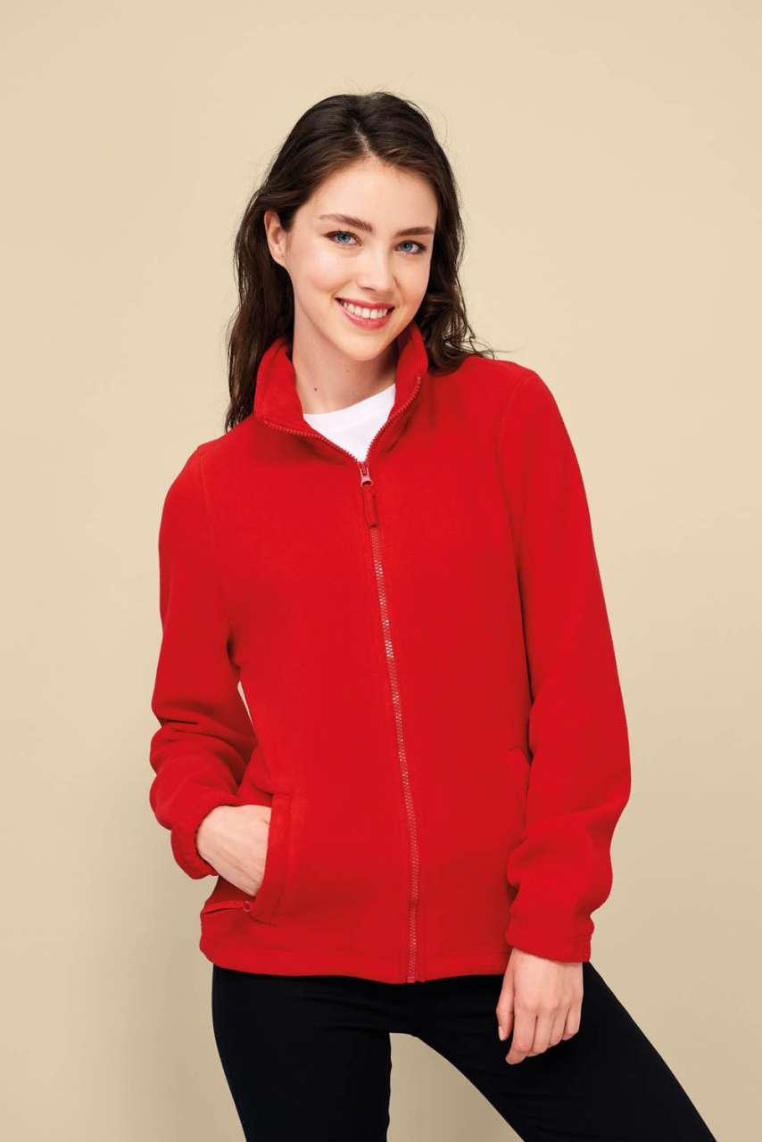 SOL'S NORTH WOMEN - ZIPPED FLEECE JACKET