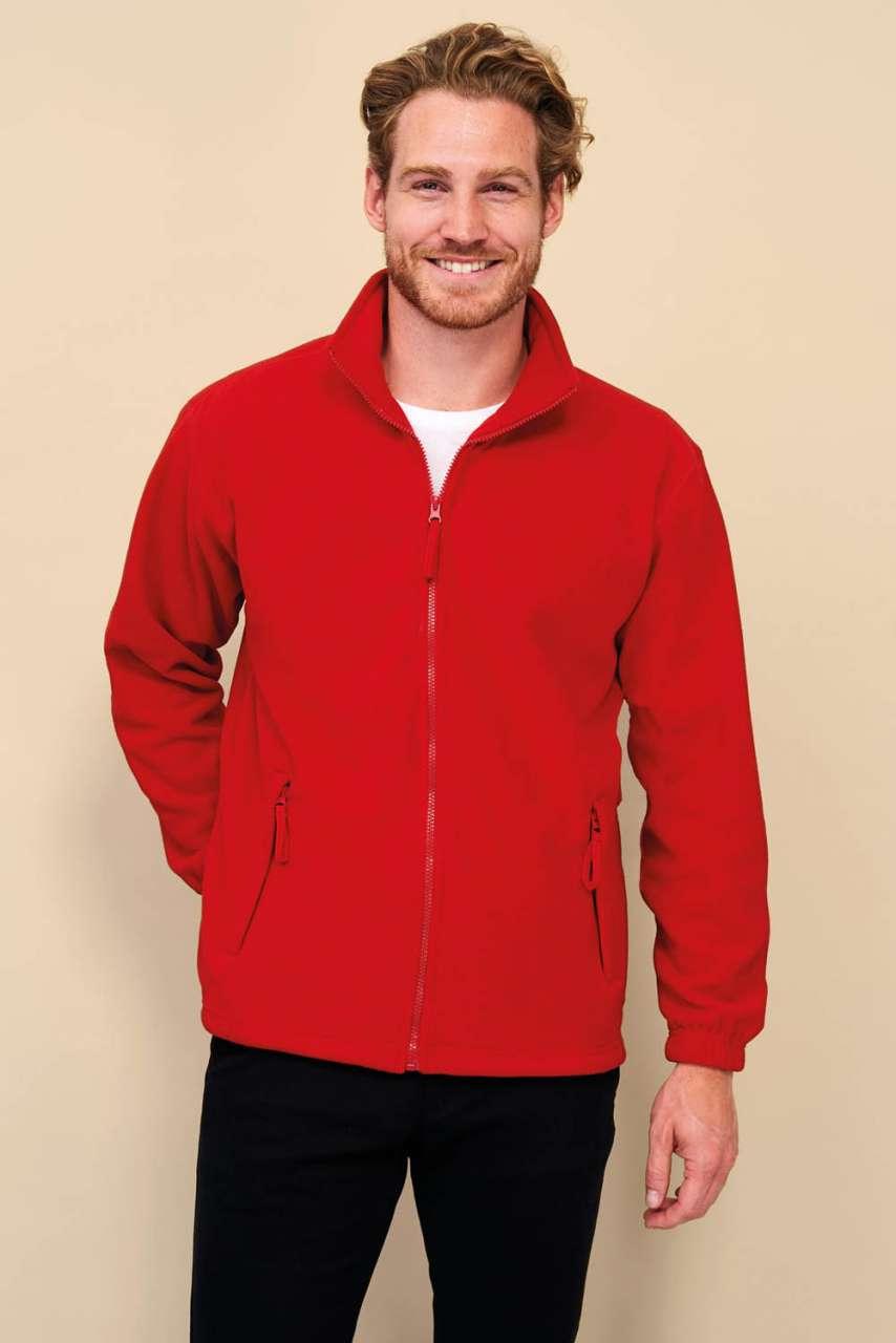 SOL'S NORTH MEN - ZIPPED FLEECE JACKET