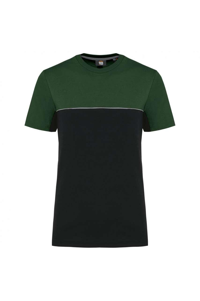 UNISEX ECO-FRIENDLY SHORT SLEEVE TWO-TONE T-SHIRT