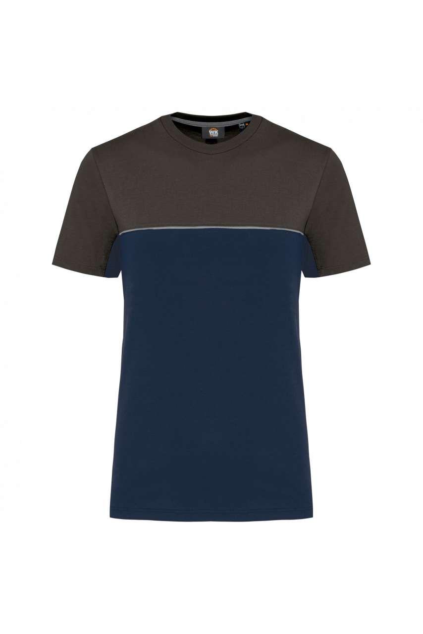 UNISEX ECO-FRIENDLY SHORT SLEEVE TWO-TONE T-SHIRT