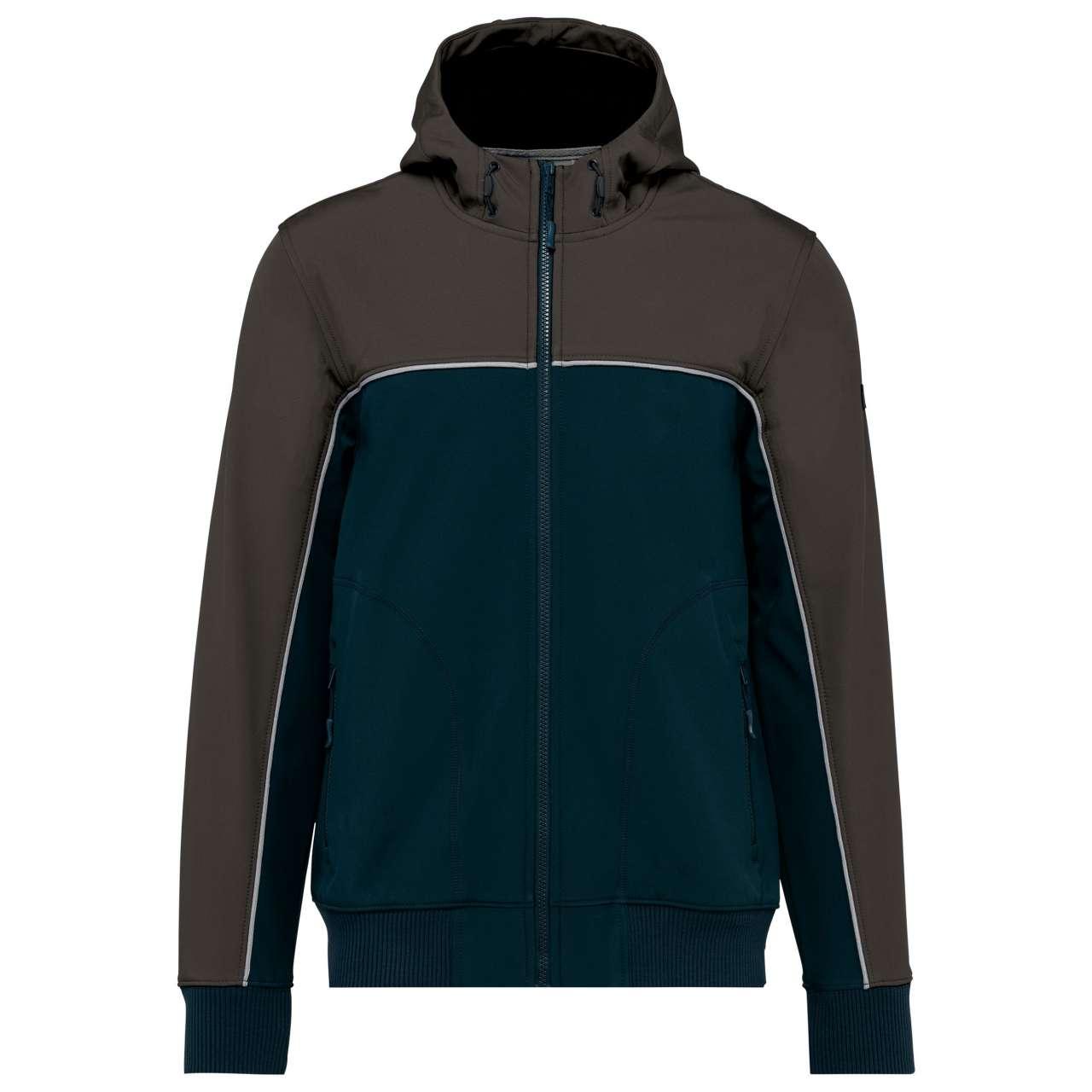 UNISEX 3-LAYER TWO-TONE BIONIC SOFTSHELL JACKET