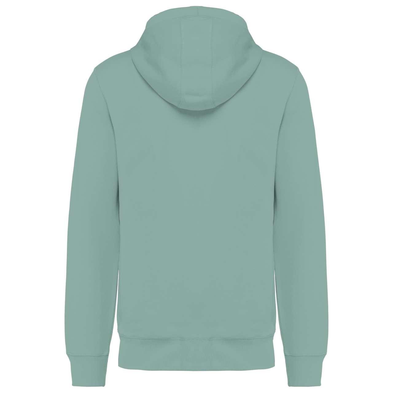 UNISEX ECO-FRIENDLY FRENCH TERRY ZIPPED HOODED SWEATSHIRT