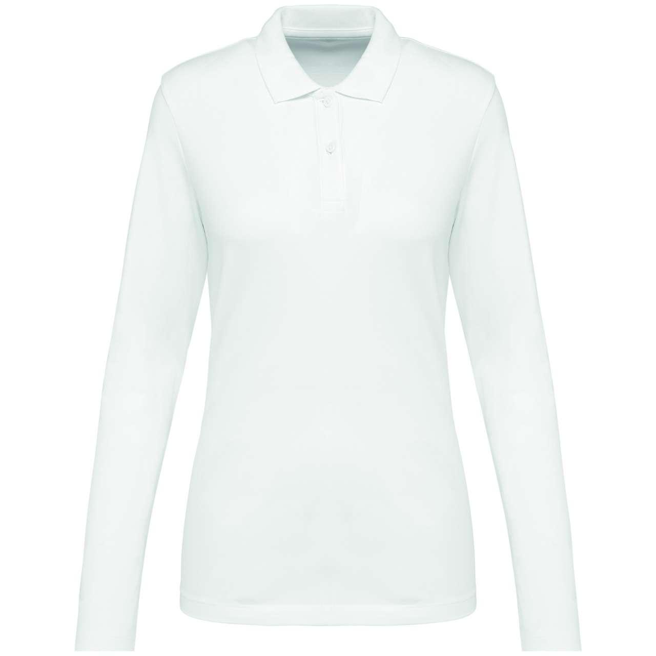 LADIES' LONG-SLEEVED SUPIMA® POLO SHIRT