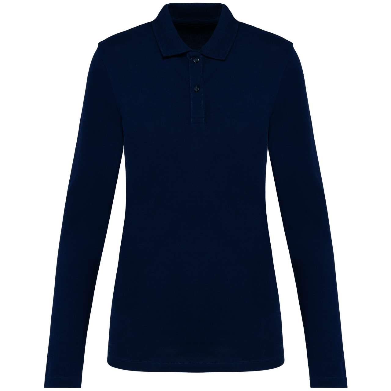 LADIES' LONG-SLEEVED SUPIMA® POLO SHIRT