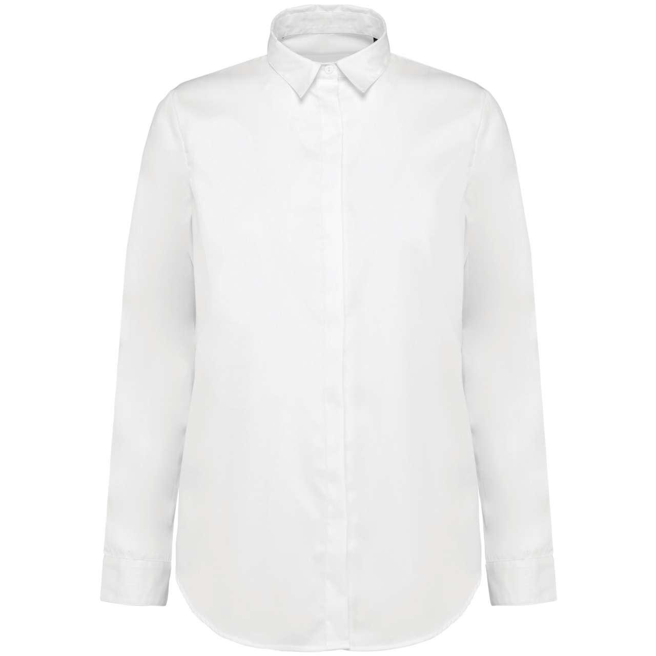 LADIES' LONG-SLEEVED TWILL SHIRT