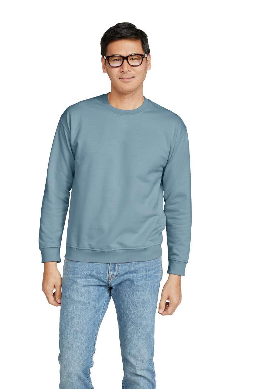 SOFTSTYLE® MIDWEIGHT FLEECE ADULT CREWNECK