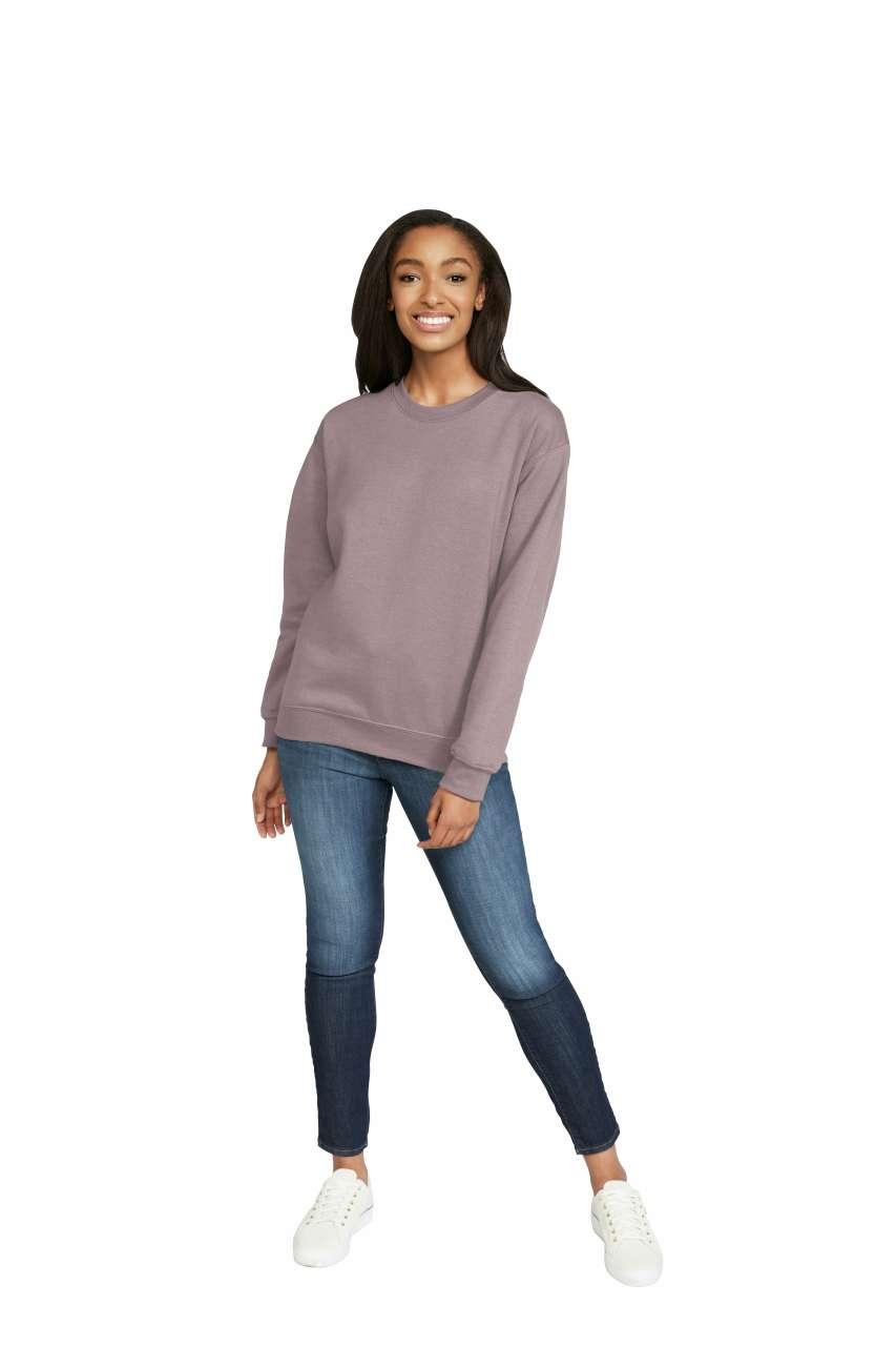 SOFTSTYLE® MIDWEIGHT FLEECE ADULT CREWNECK