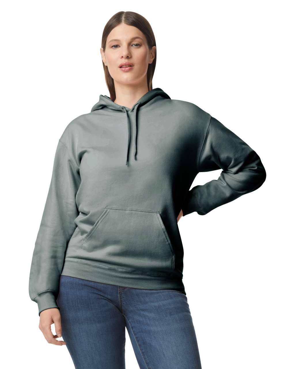 SOFTSTYLE® MIDWEIGHT FLEECE ADULT HOODIE