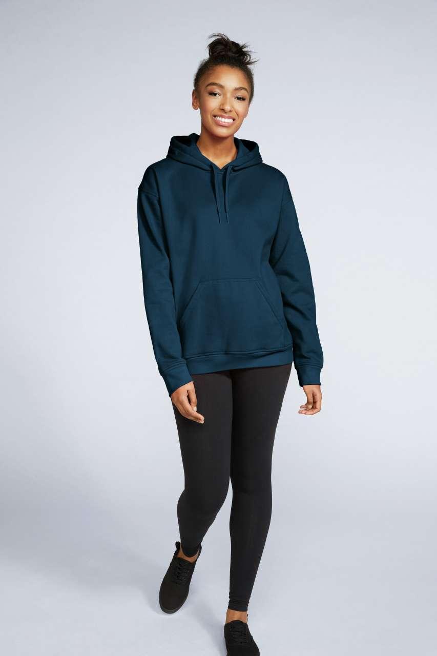SOFTSTYLE® MIDWEIGHT FLEECE ADULT HOODIE
