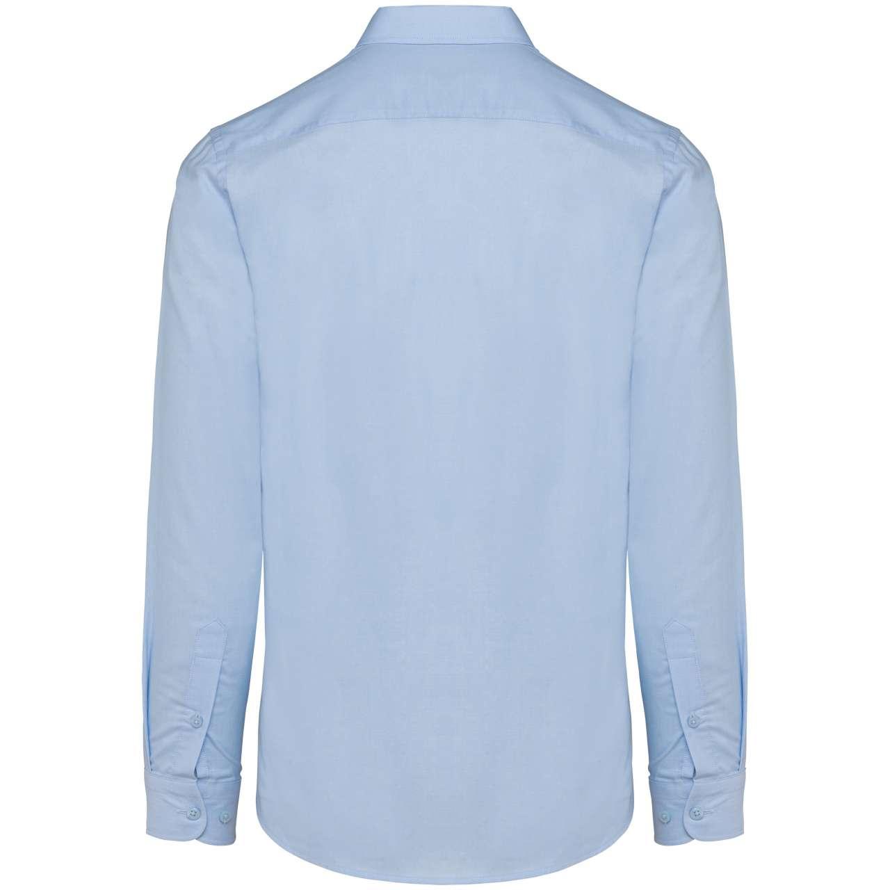 MEN LONG-SLEEVED EASY CARE SHIRT WITHOUT POCKET