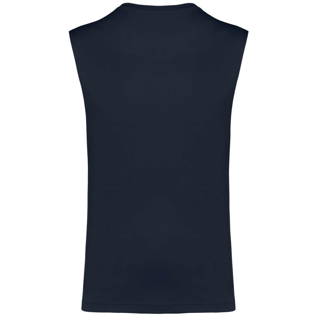 ECO-FRIENDLY MEN SLEEVELESS T-SHIRT