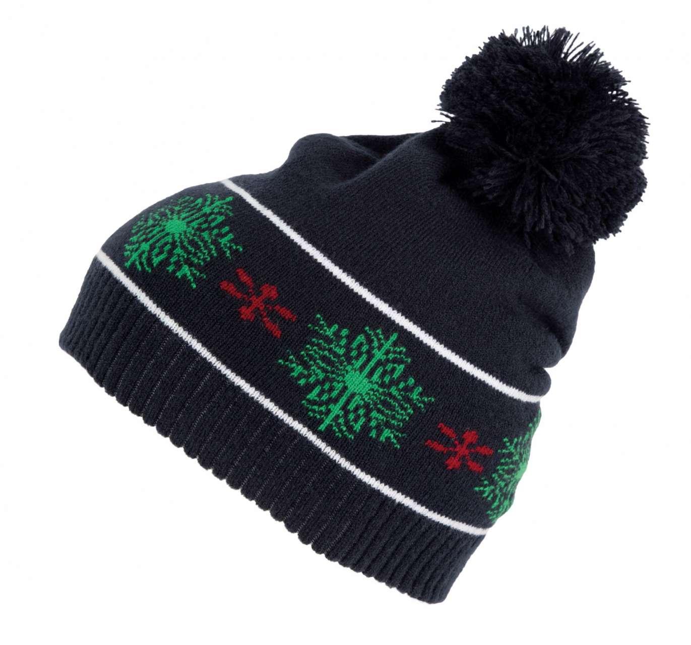 BEANIE WITH CHRISTMAS PATTERNS