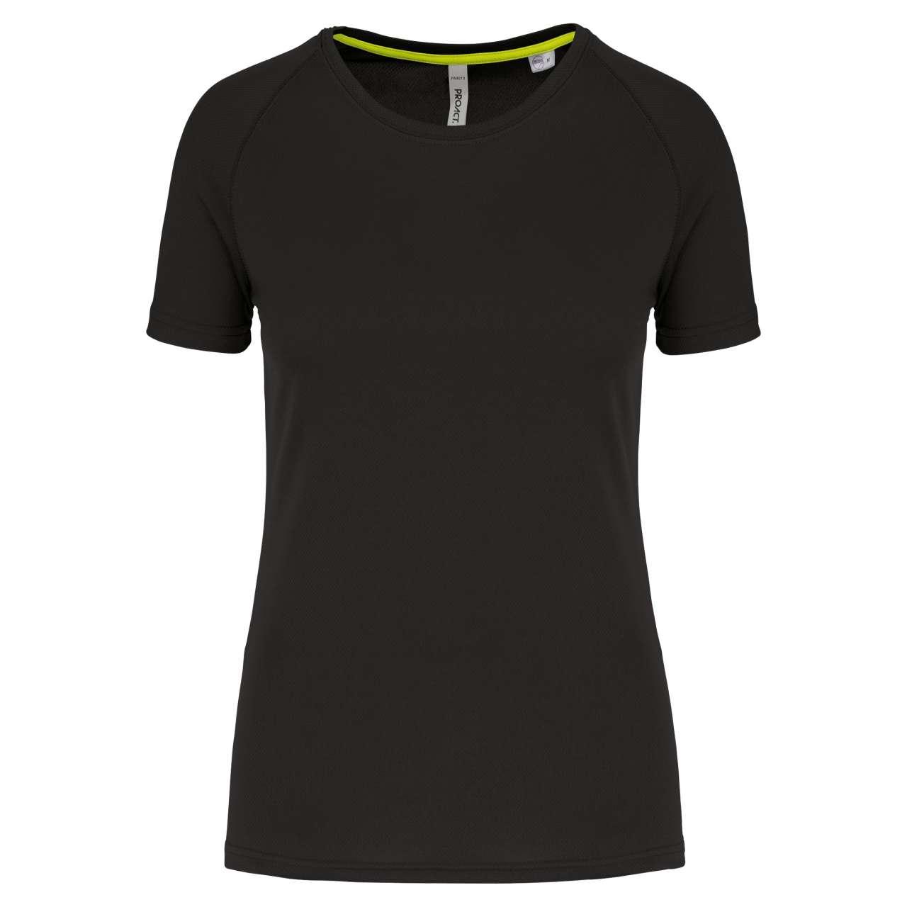 LADIES' RECYCLED ROUND NECK SPORTS T-SHIRT