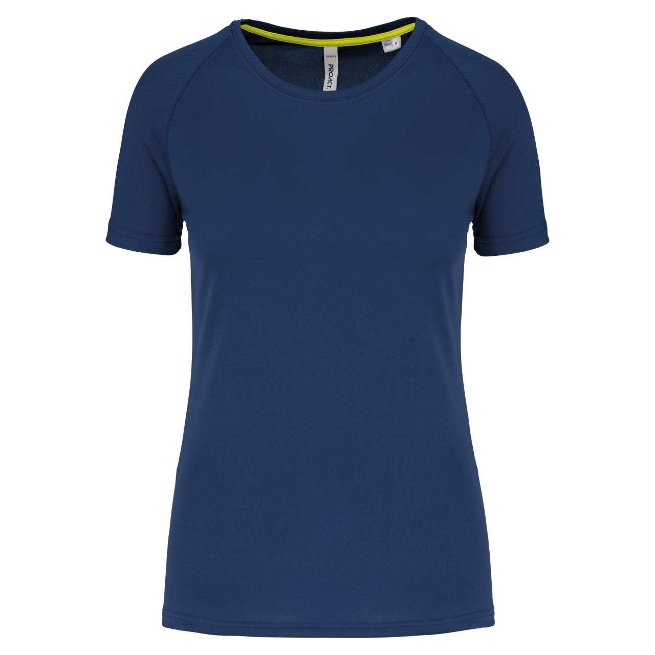 LADIES' RECYCLED ROUND NECK SPORTS T-SHIRT