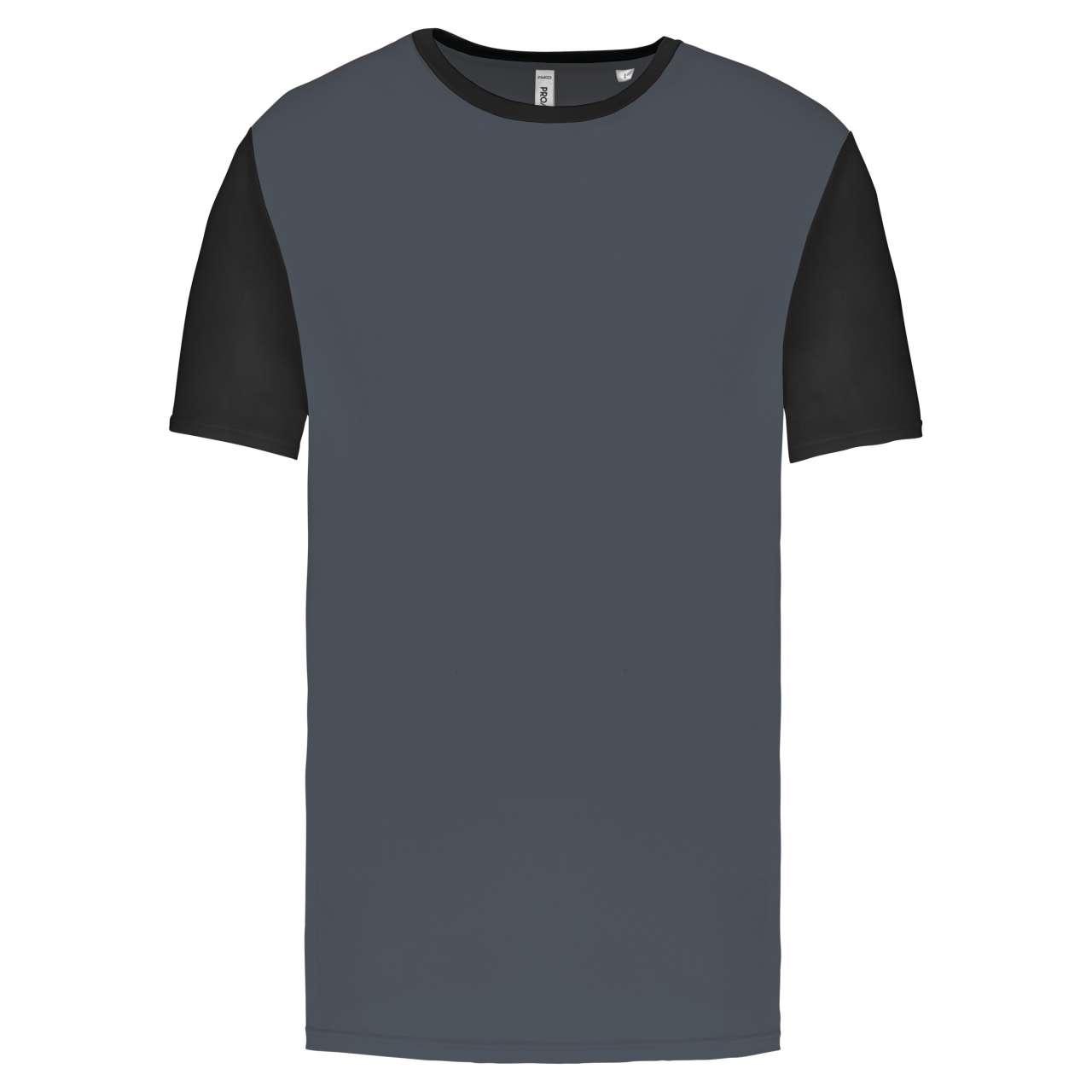 ADULTS' BICOLOUR SHORT-SLEEVED T-SHIRT