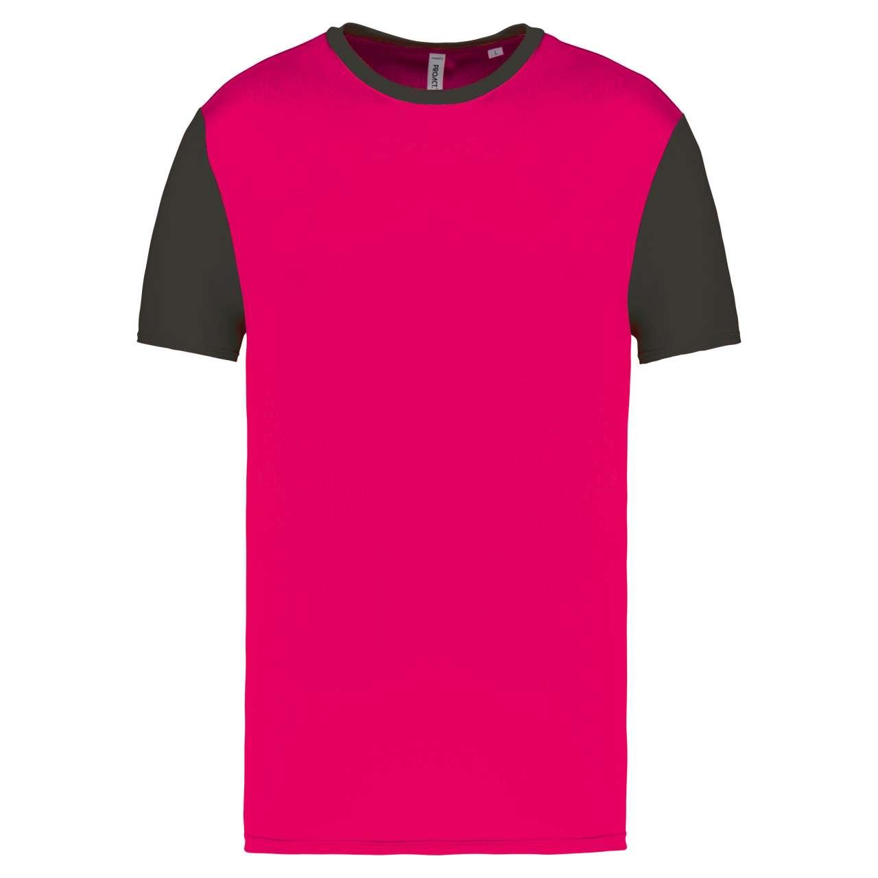 ADULTS' BICOLOUR SHORT-SLEEVED T-SHIRT