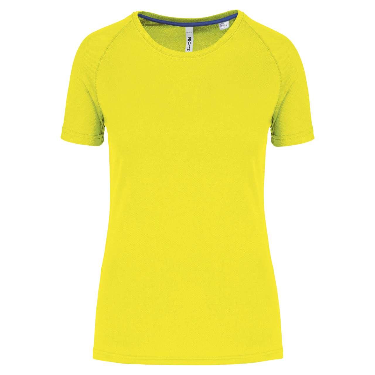 LADIES' RECYCLED ROUND NECK SPORTS T-SHIRT