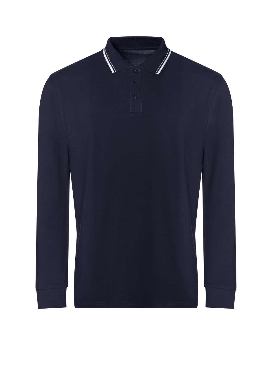 LONG SLEEVE TIPPED 100 POLO