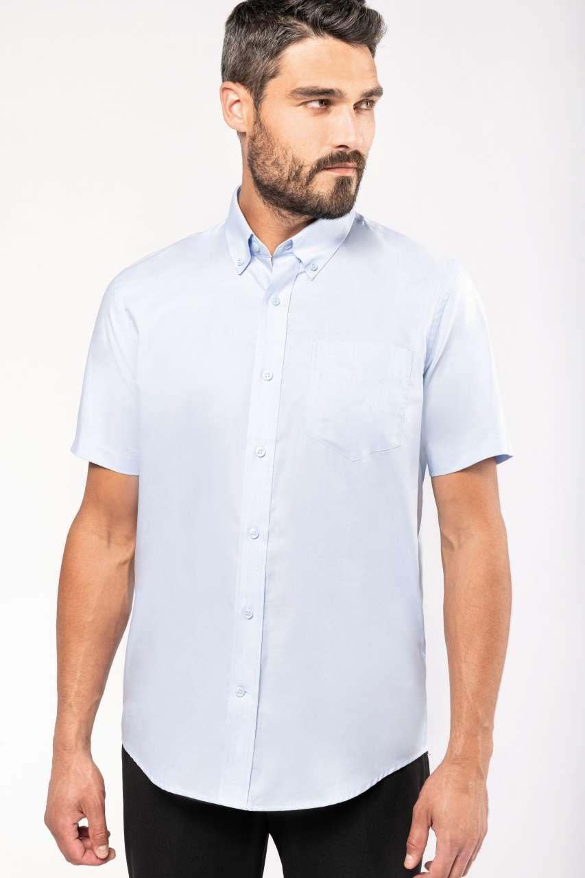 MEN'S SHORT-SLEEVED OXFORD SHIRT
