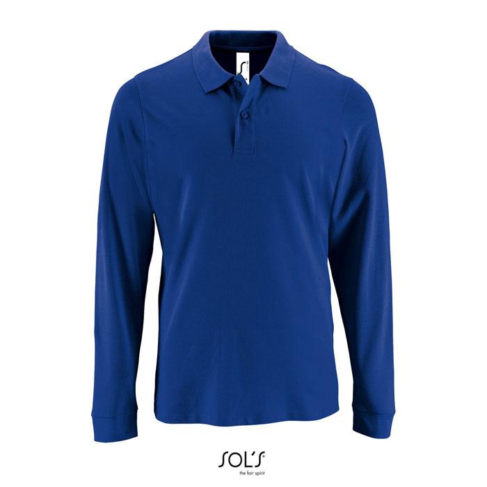 PERFECT MEN LSL POLO 180g (S02087-RB-3XL)
